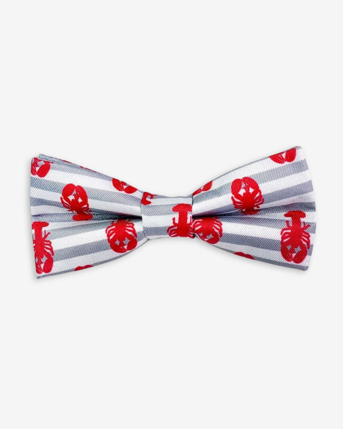Lobster Stripe Bow Tie