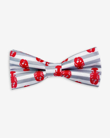 Lobster Stripe Bow Tie