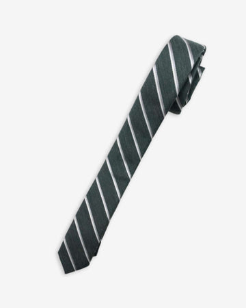 Sage Stripe Tie