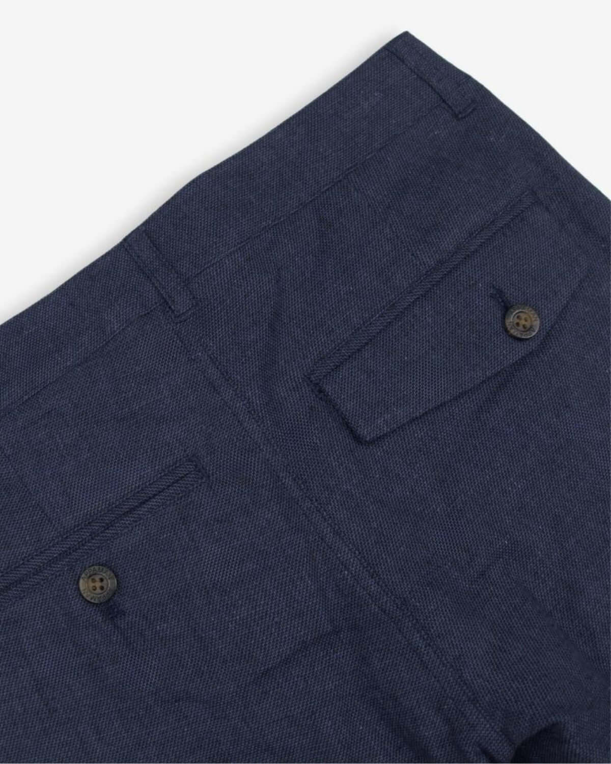 Blue Nights Linen Beach Pants