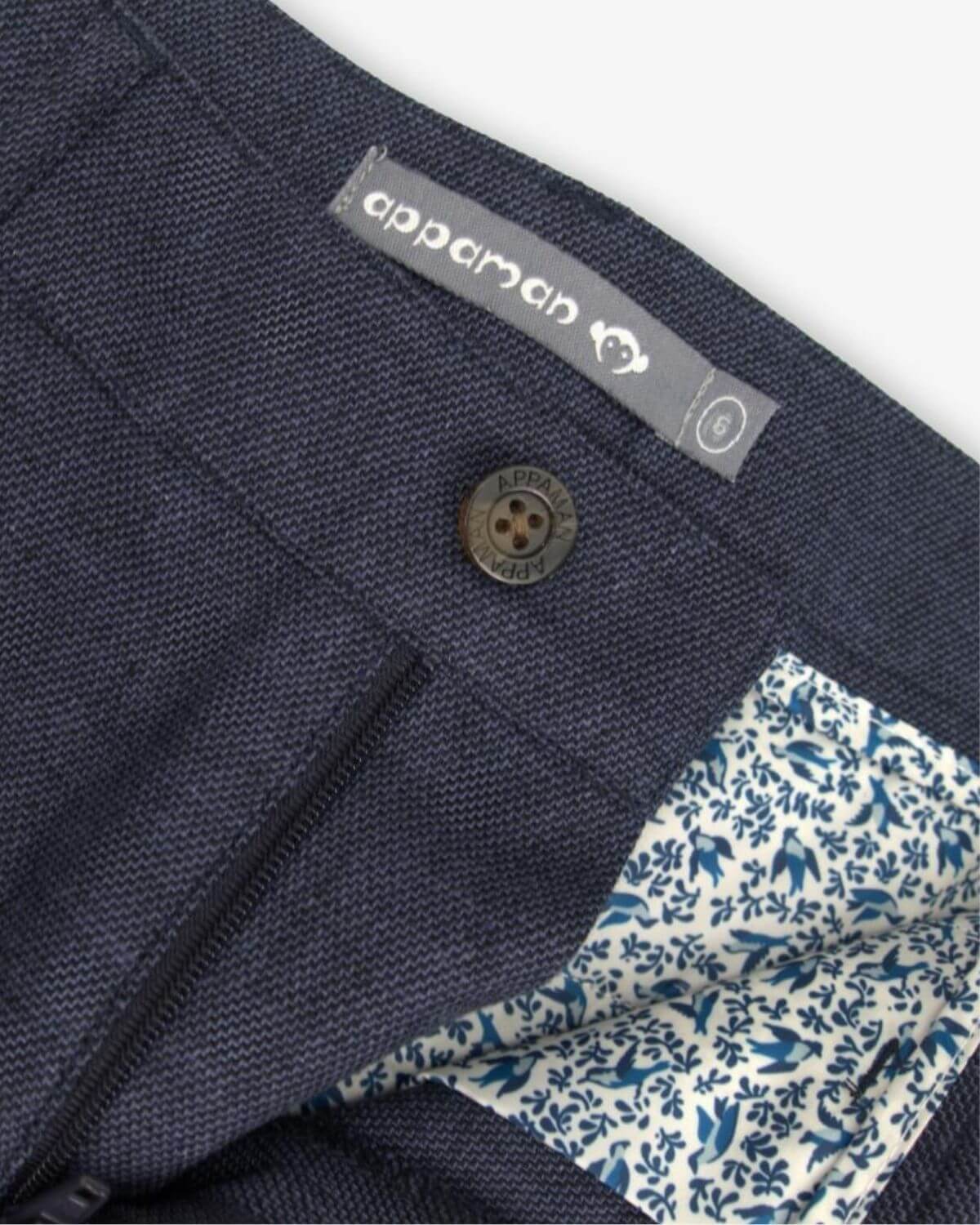 Blue Nights Linen Trouser Shorts