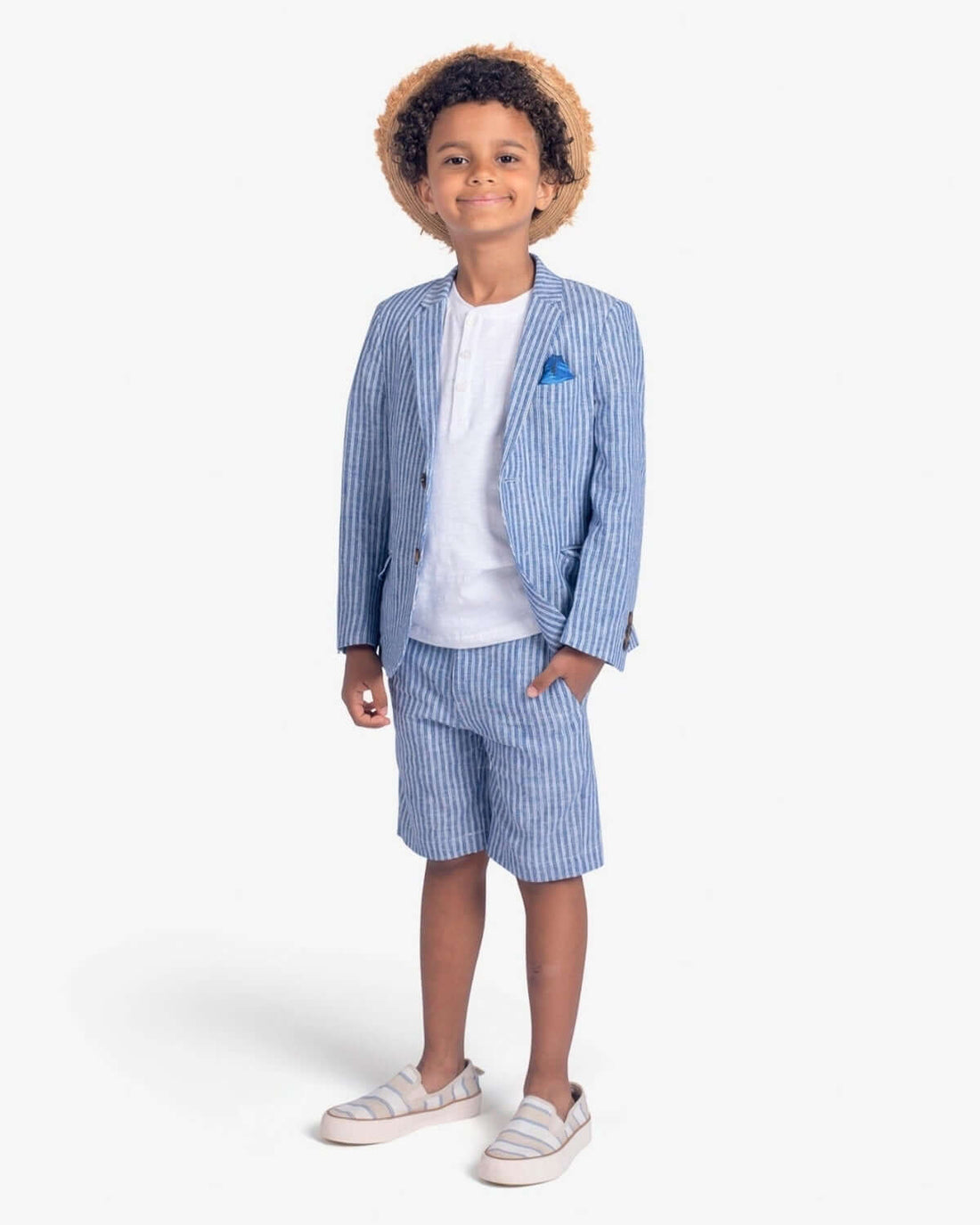 Cabana Stripe Trouser Shorts