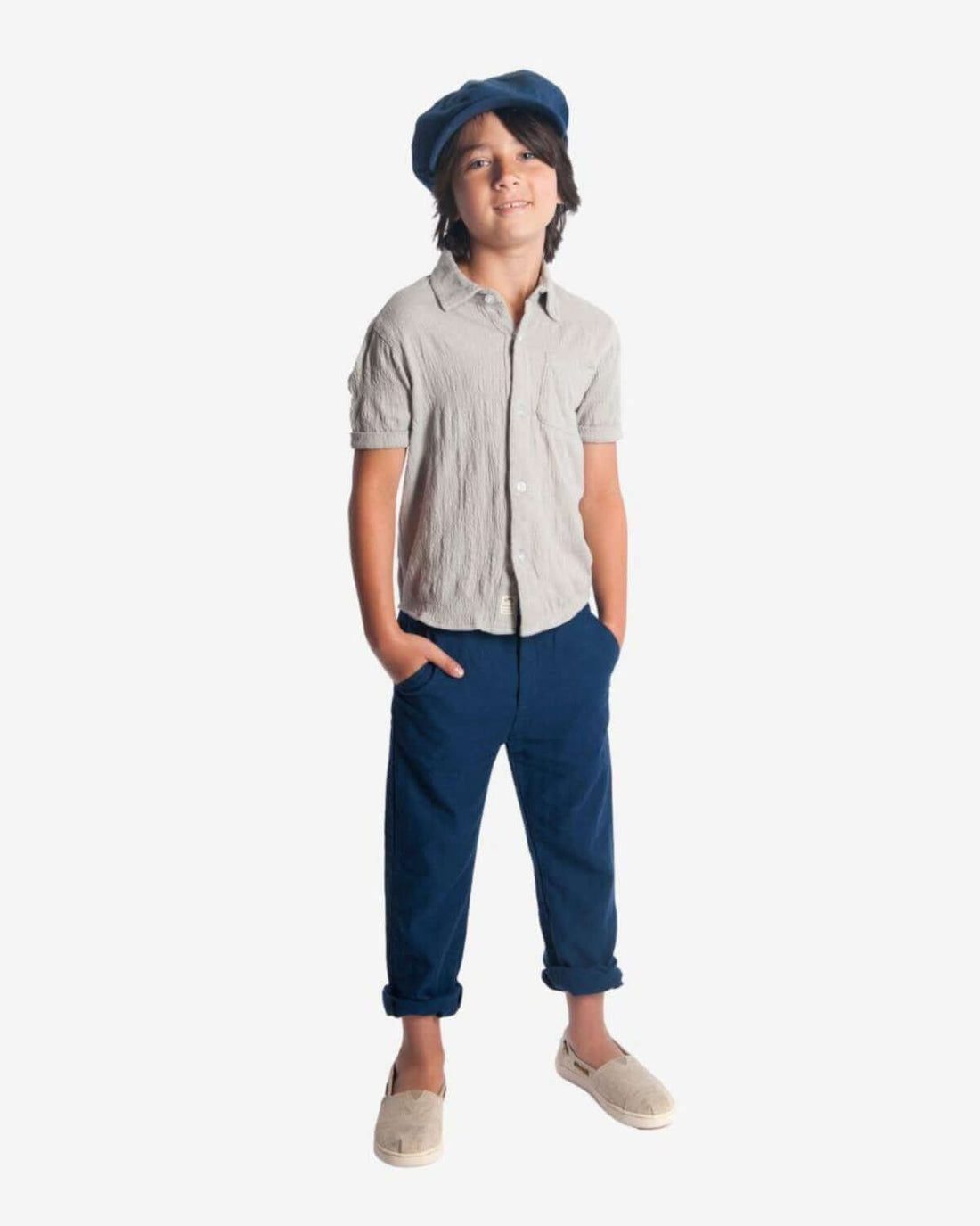 Dark Navy Beach Pants