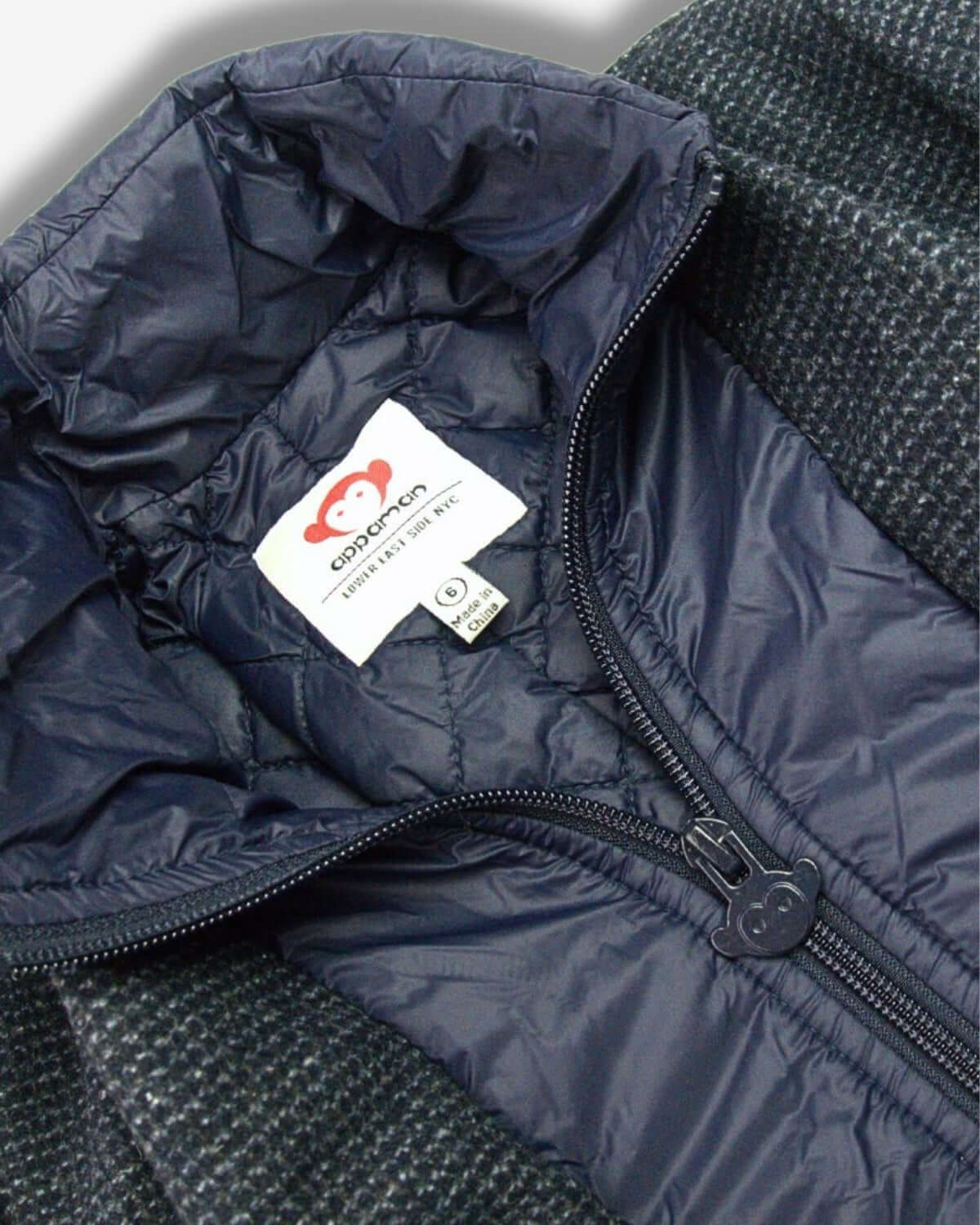 Checkered Ink City Overcoat