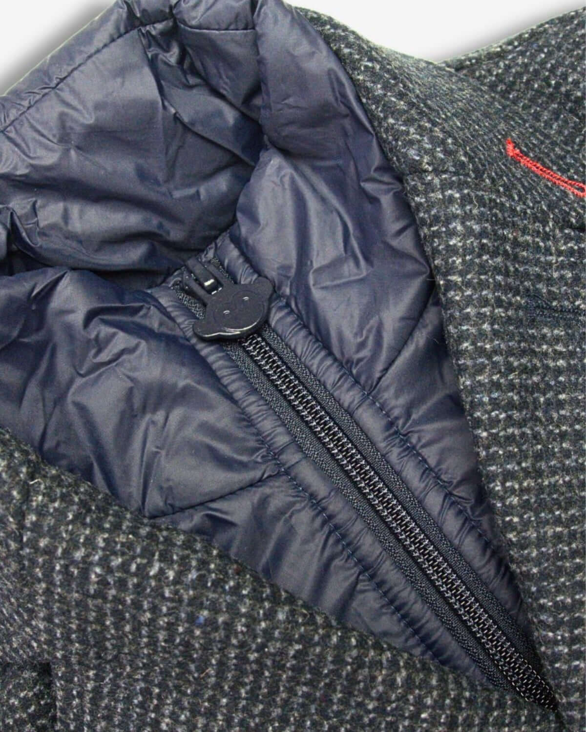 Checkered Ink City Overcoat