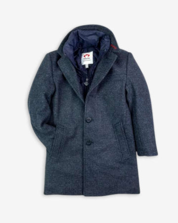 Checkered Ink City Overcoat