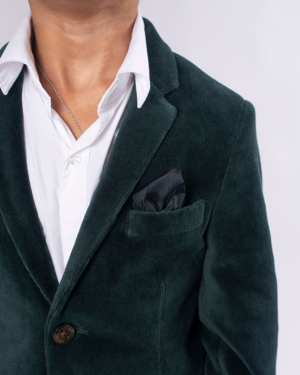 Evergreen Velvet Suit