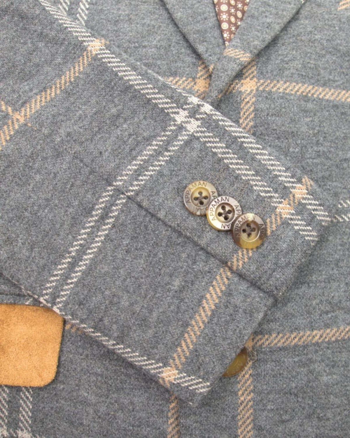 Smoky Windowpane Club Jacket