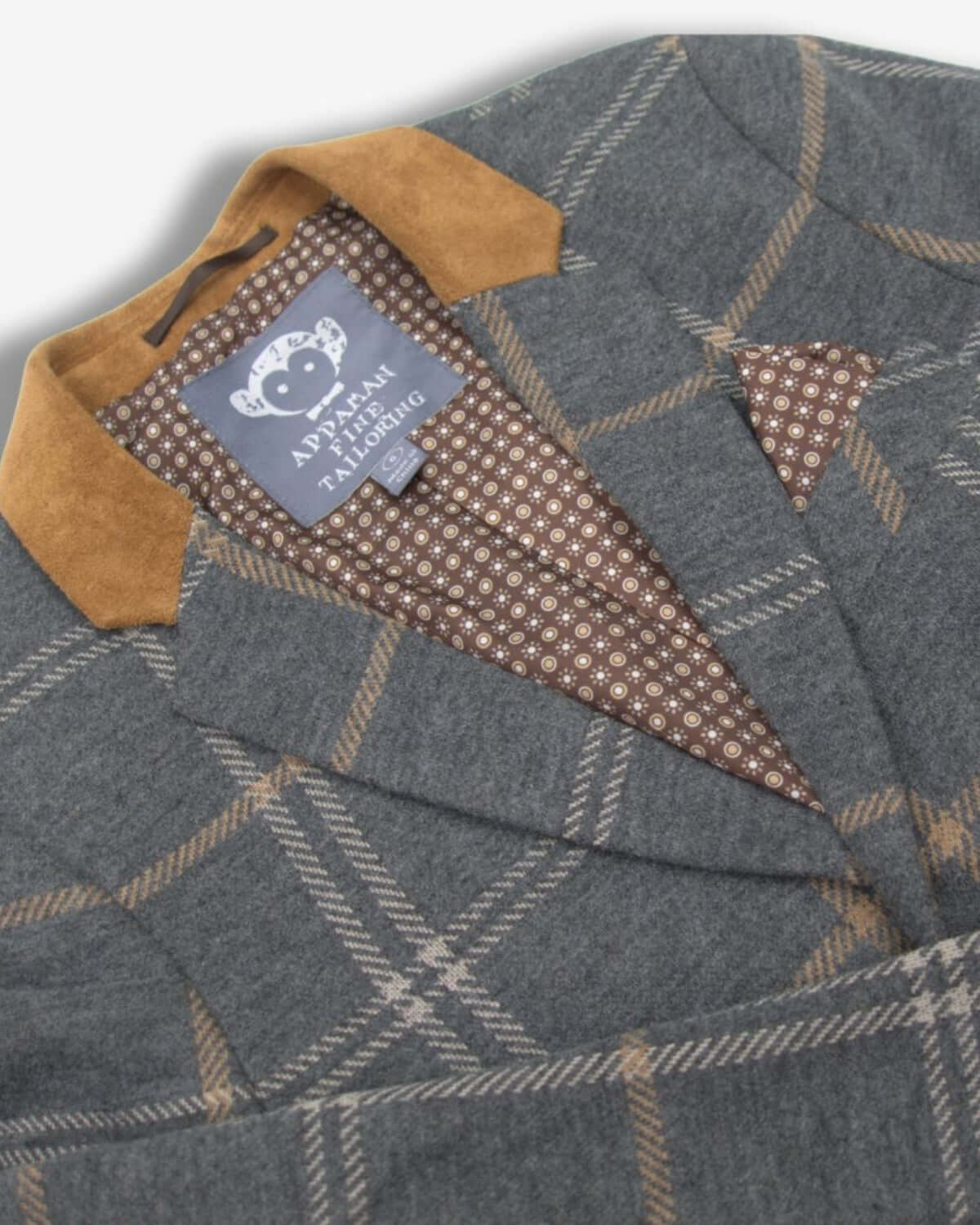 Smoky Windowpane Club Jacket