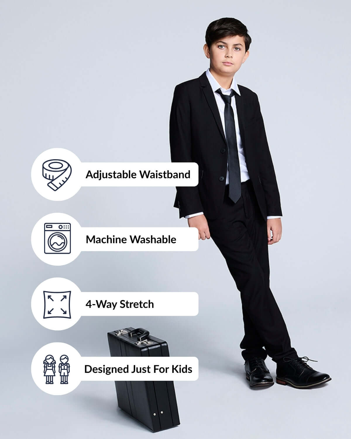 Black Suit Pants
