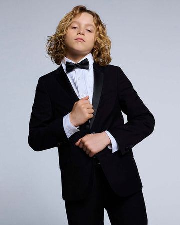 Black Tuxedo Suit Jacket