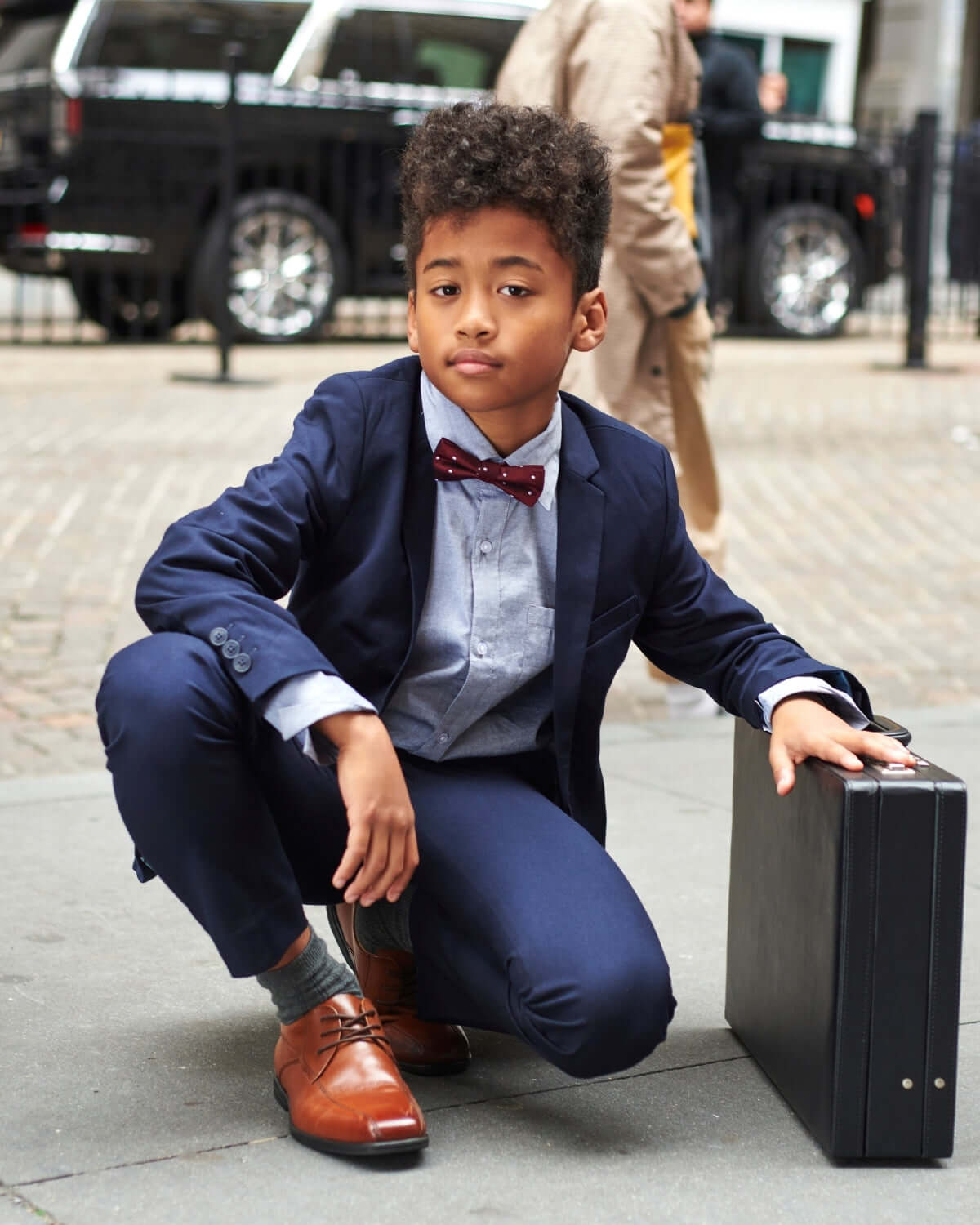 Navy Blue Mod Suit