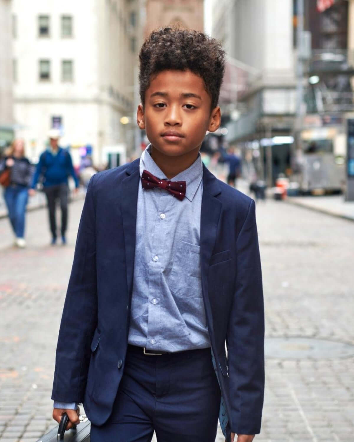 Navy Blue Suit Pants