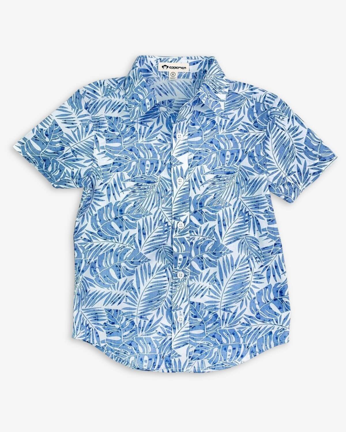 Blue Palms Day Party Shirt
