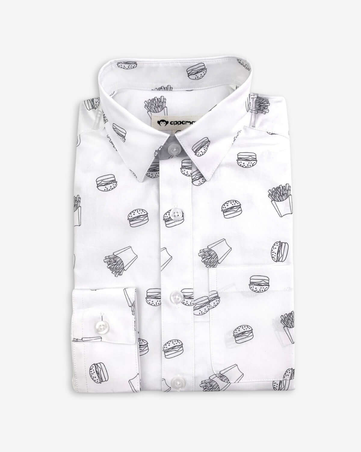 Burgers & Fries Standard Button Down Shirt