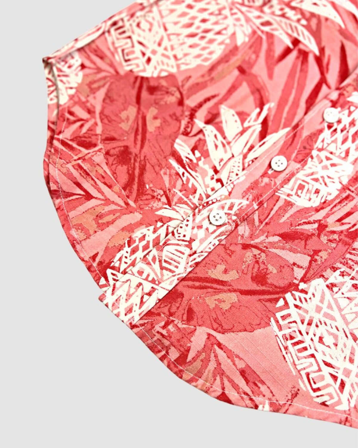 Coral Pineapples Day Party Shirt