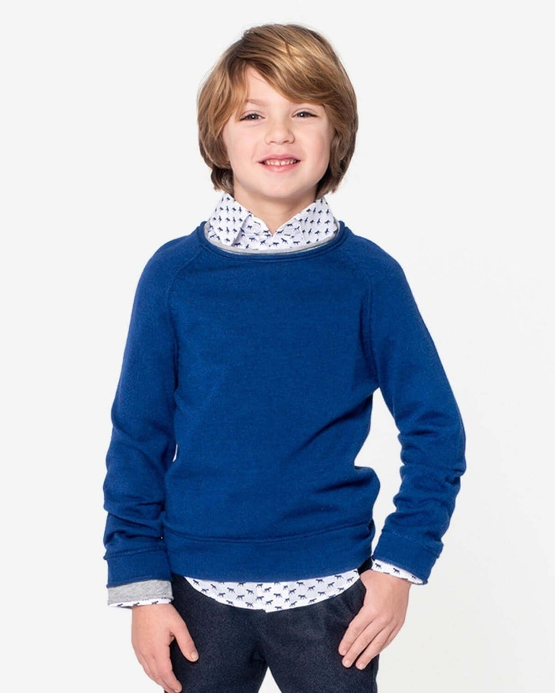 Royal Blue Jackson Sweater