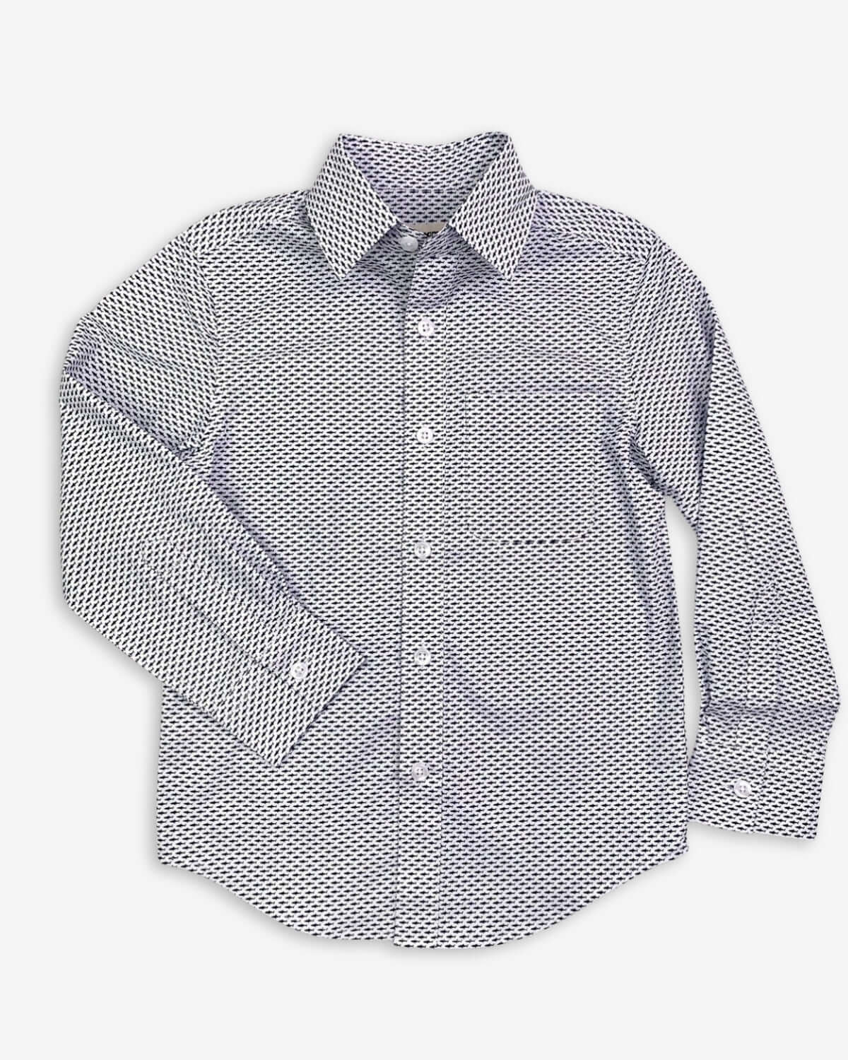 Shark Frenzy Standard Button Down Shirt
