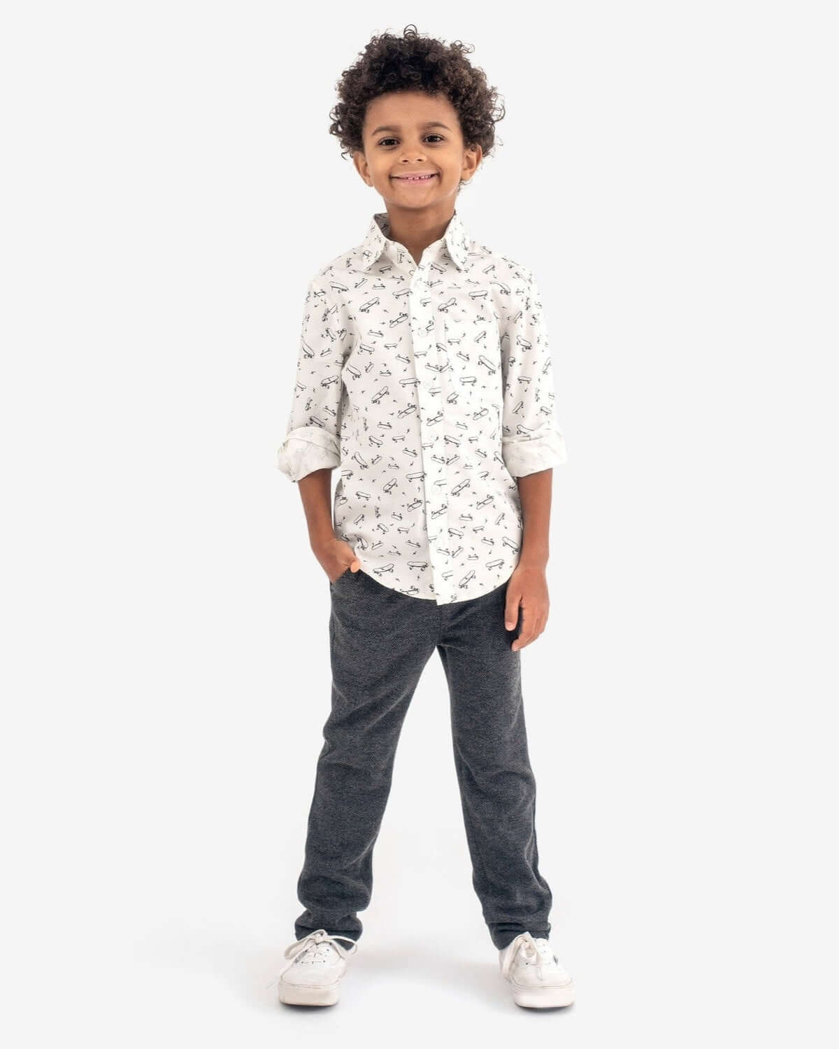 Skater Vibes Standard Button Down Shirt