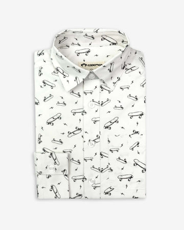 Skater Vibes Standard Button Down Shirt