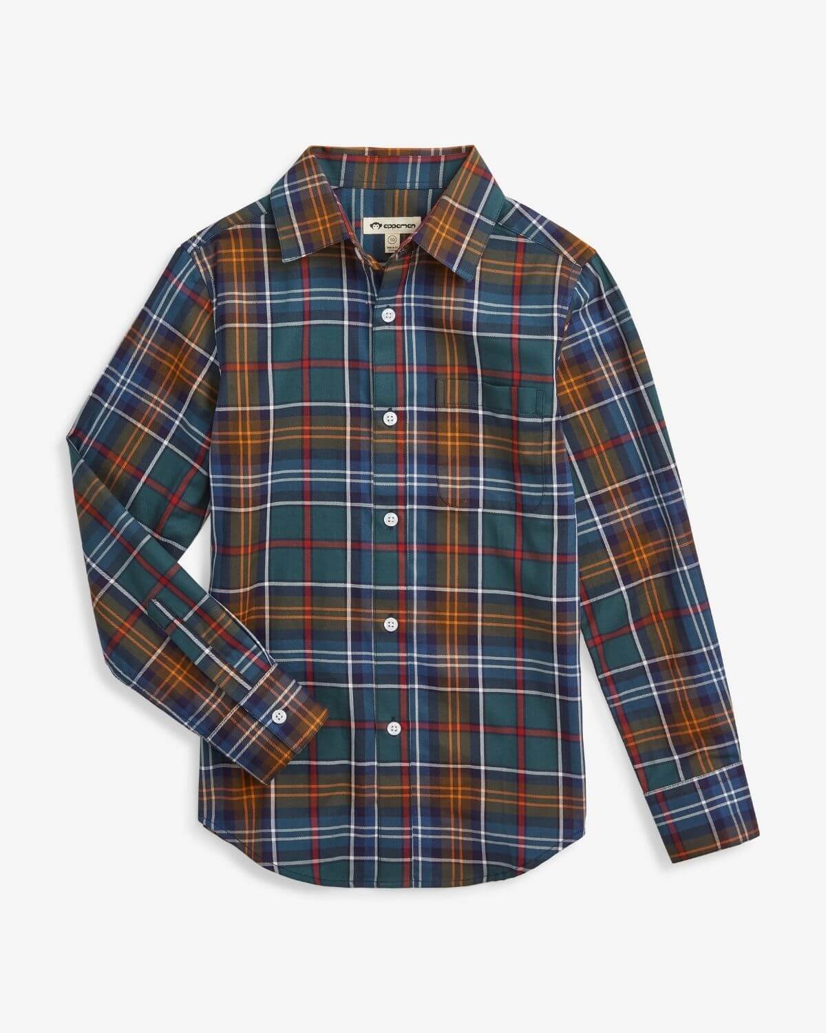 Lakeside Plaid Standard Button Down Shirt