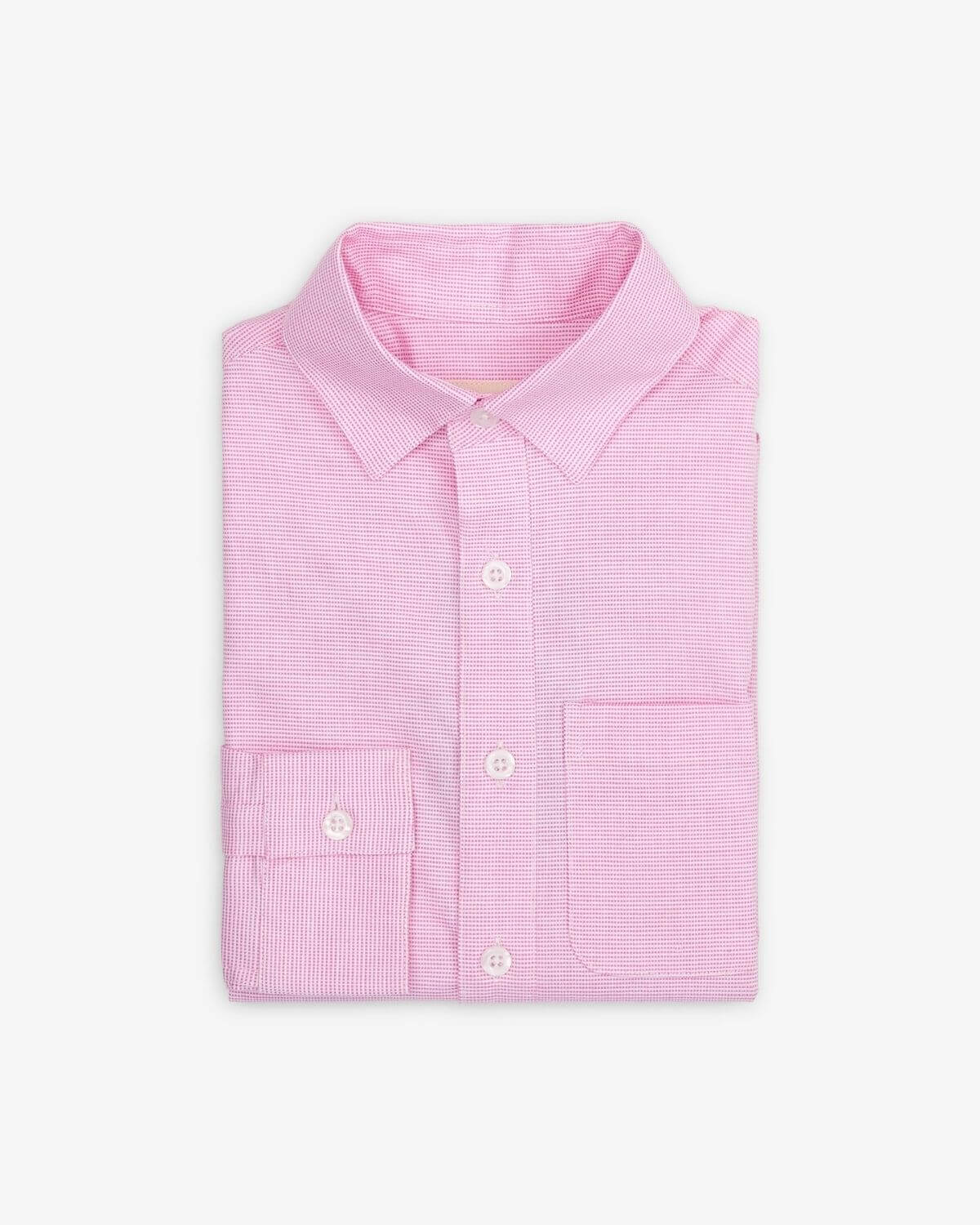 Pink Standard Button Down Shirt