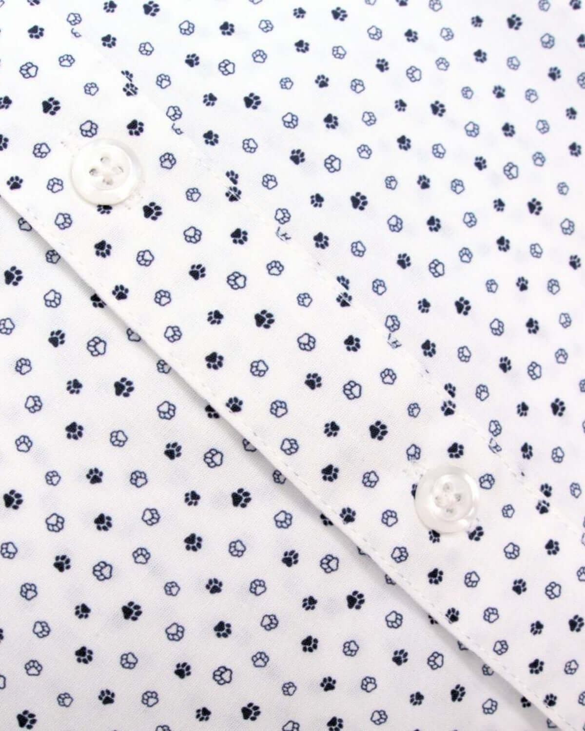 Paw Prints Standard Button Down Shirt