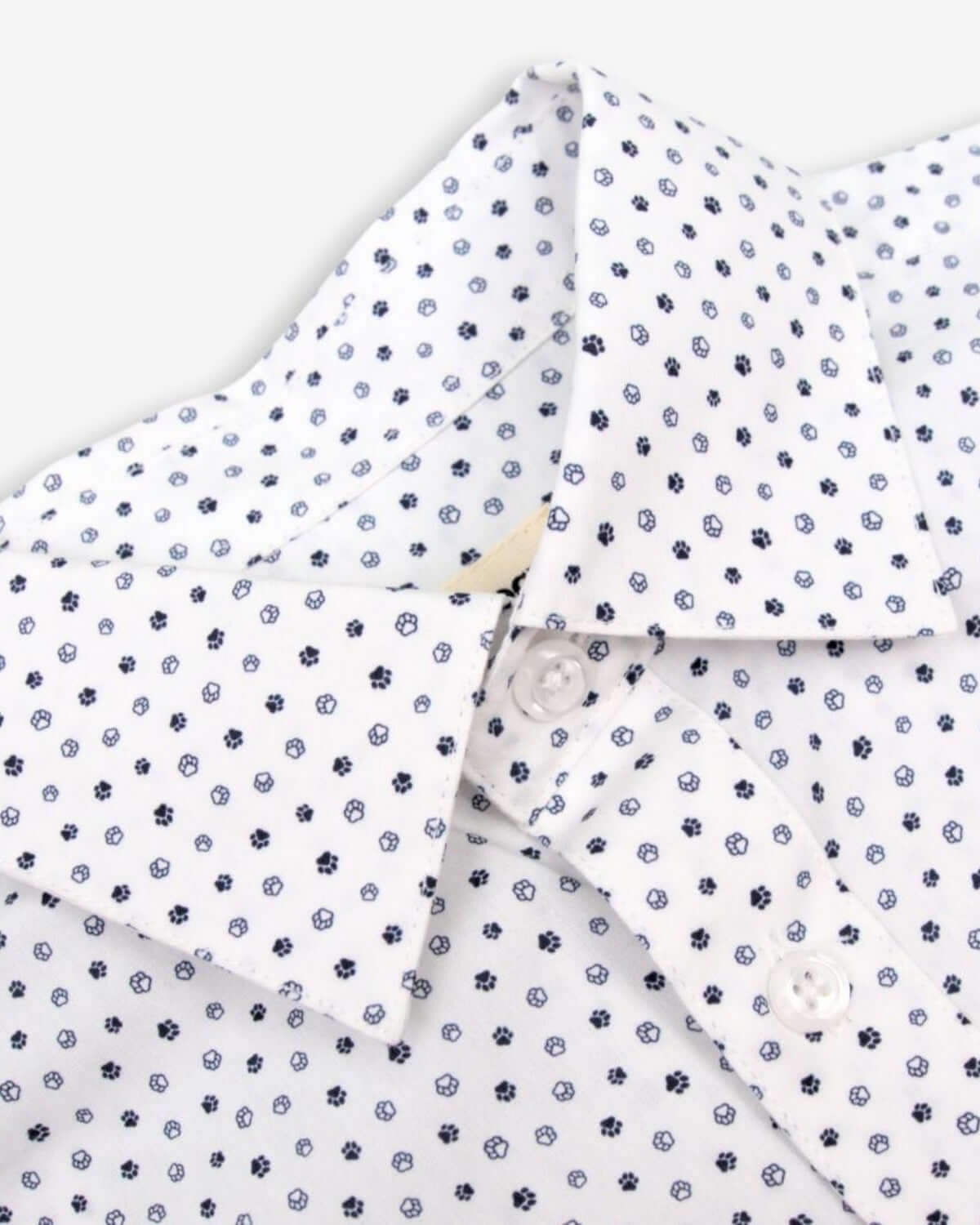 Paw Prints Standard Button Down Shirt