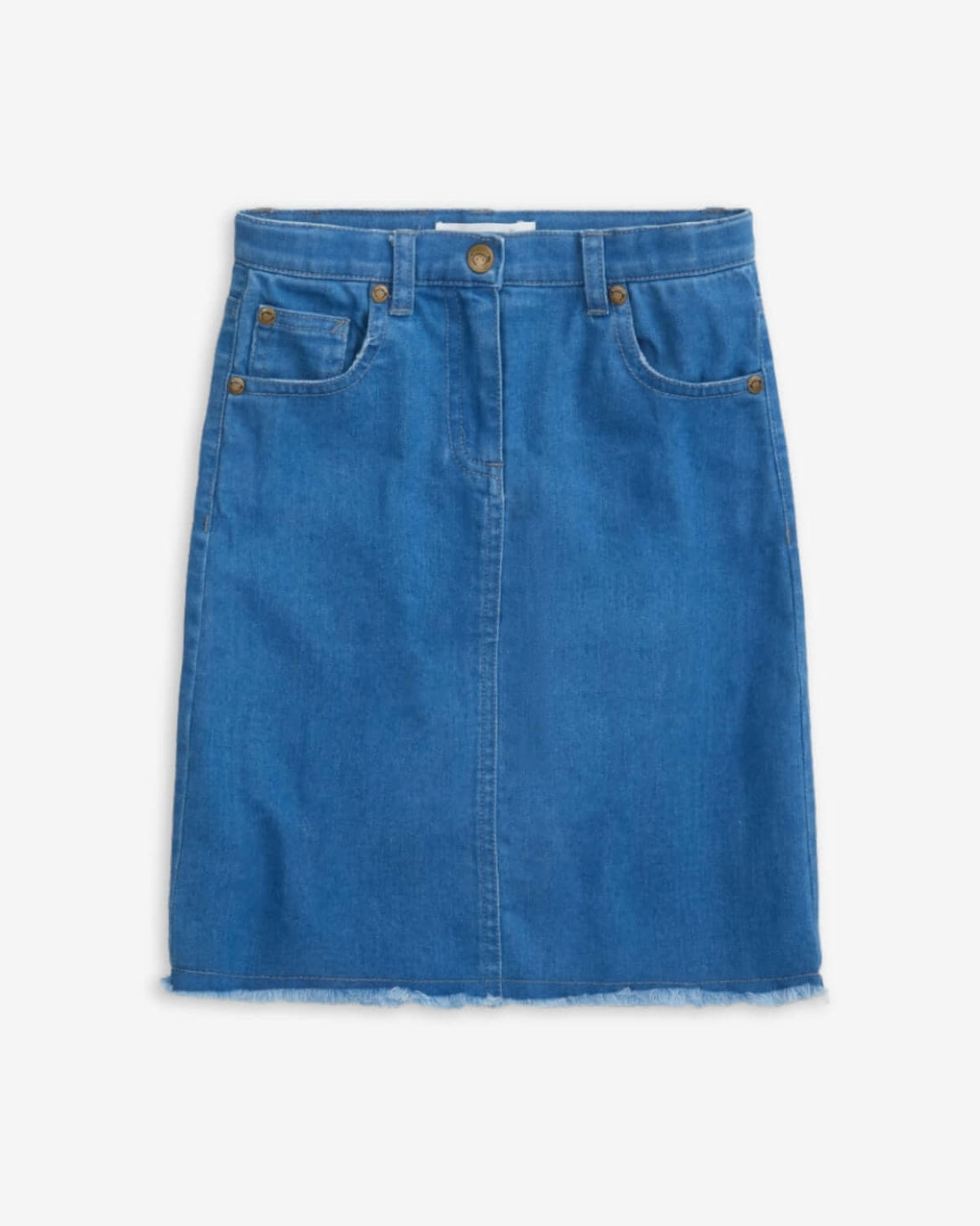 Blue Jean Rhodes Midi Denim Skirt