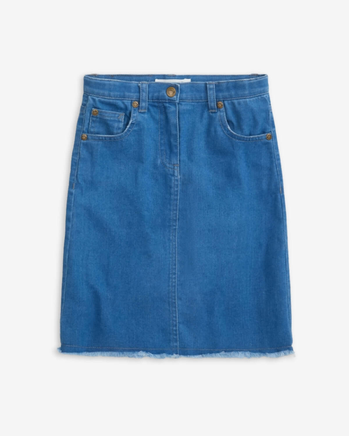 Blue Jean Rhodes Midi Denim Skirt