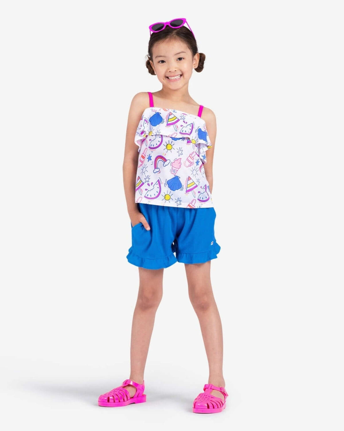 Cobalt Blue Natalie Shorts