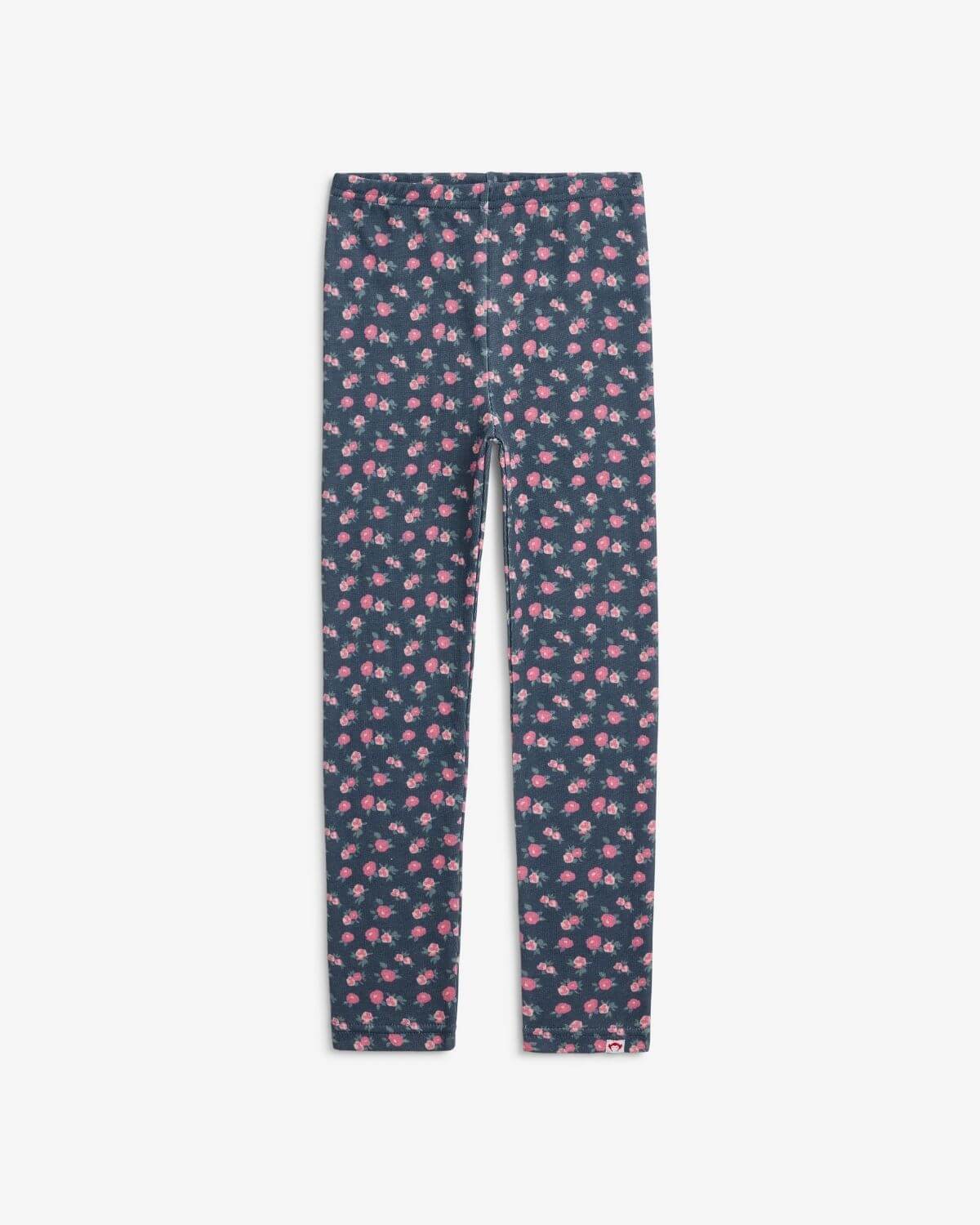 Navy Primrose Leggings