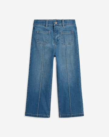 Medium Wash Wide Leg Jeans