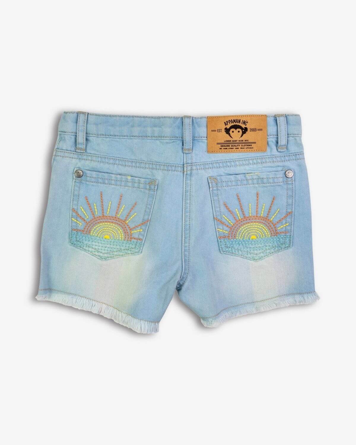 Light Blue Denim Rhodes Shorts