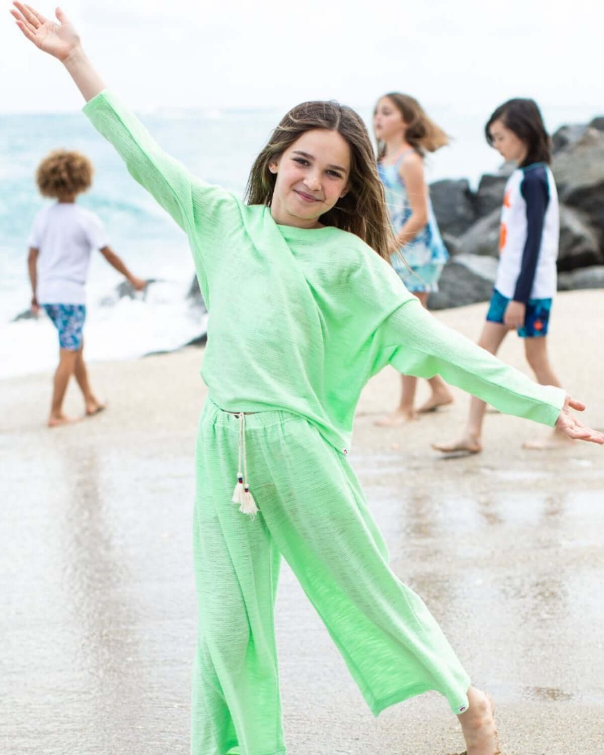 Mint Beach Pants