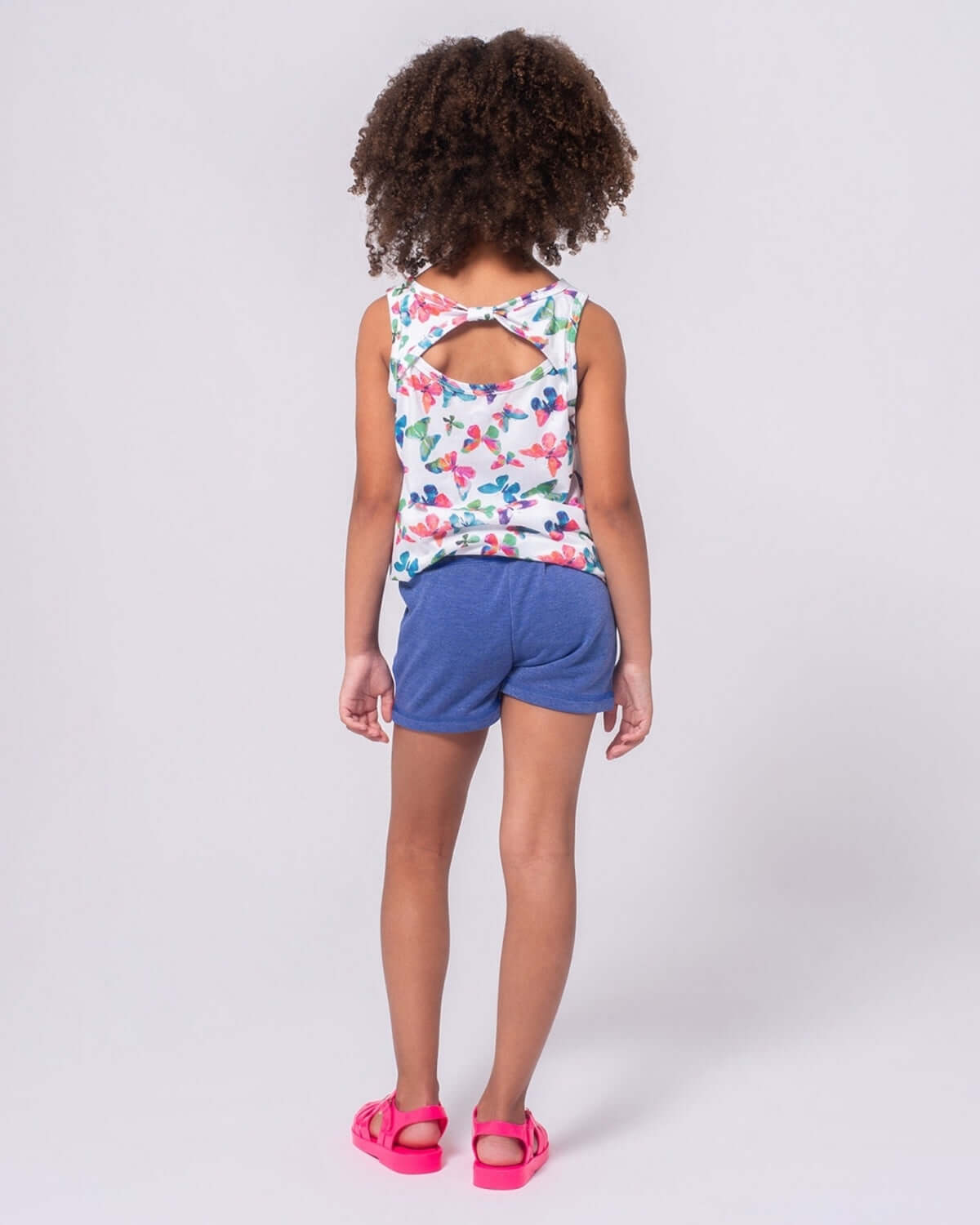 Navy Sparkle Majorca Shorts