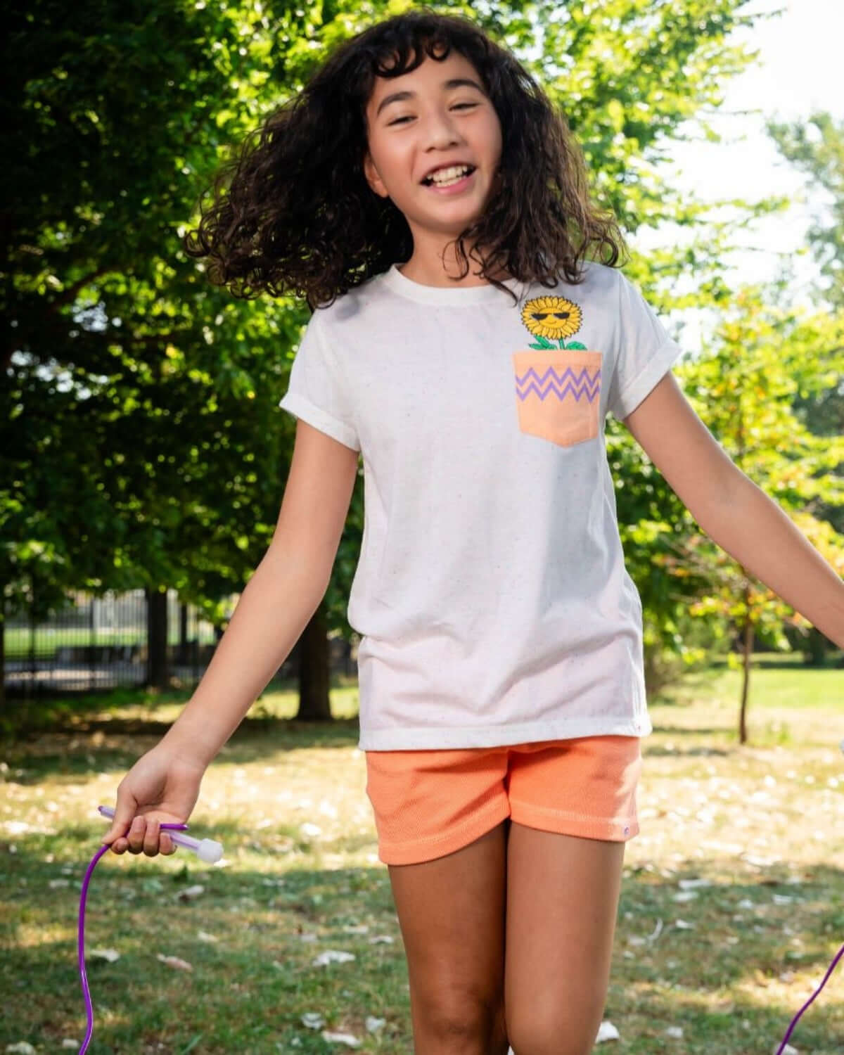 Peach Majorca Shorts