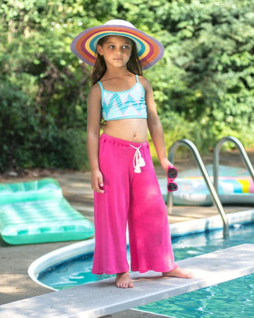 Radiant Pink Beach Pant
