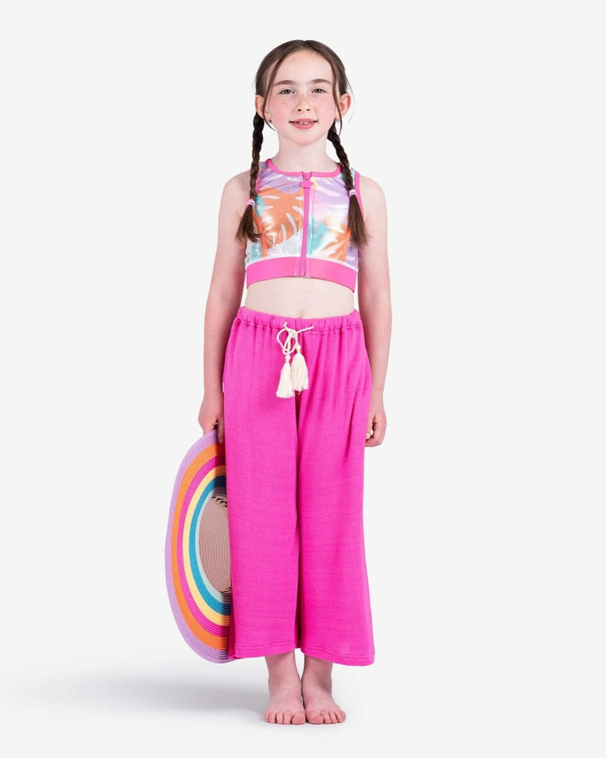 Radiant Pink Beach Pant