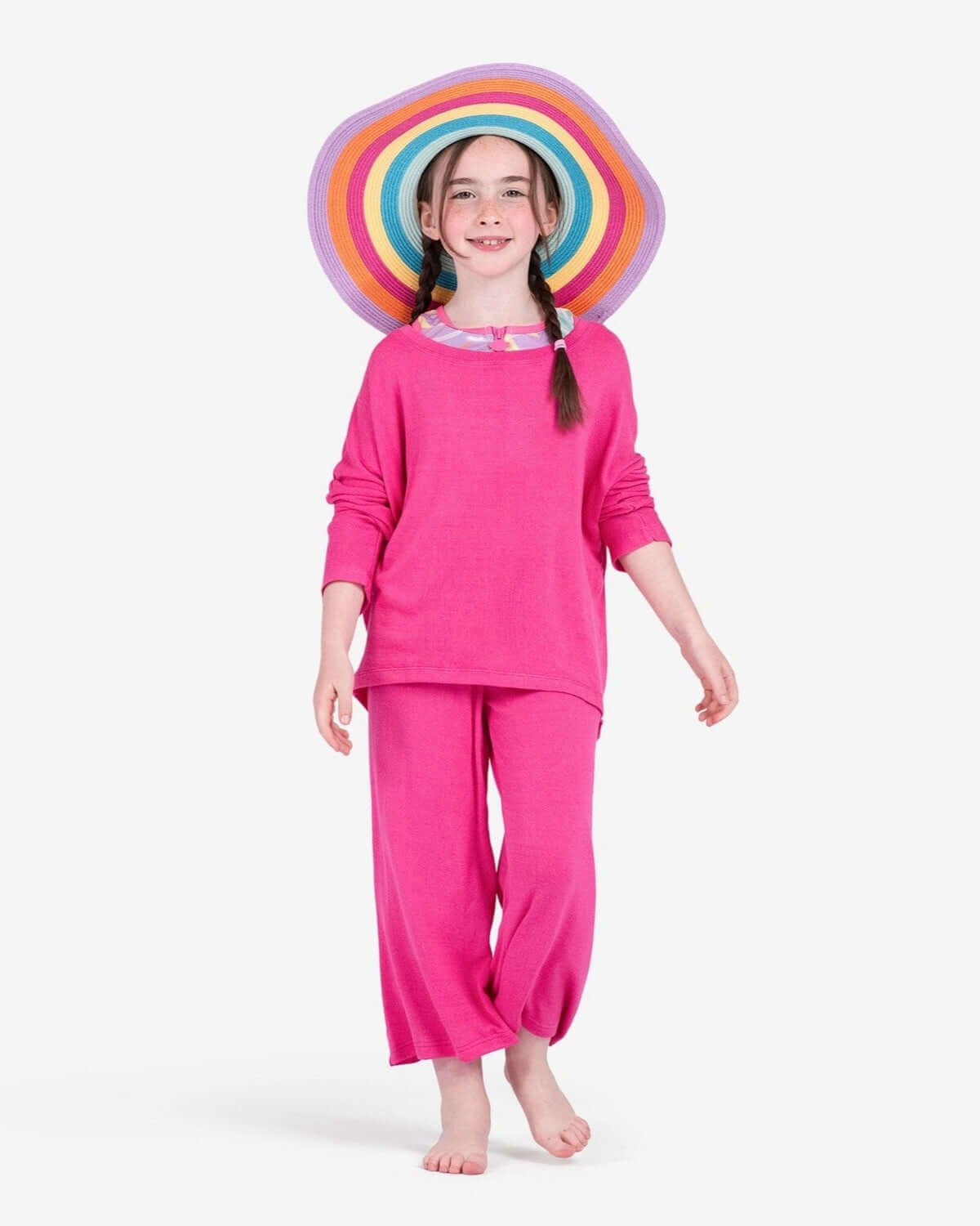 Radiant Pink Beach Pant