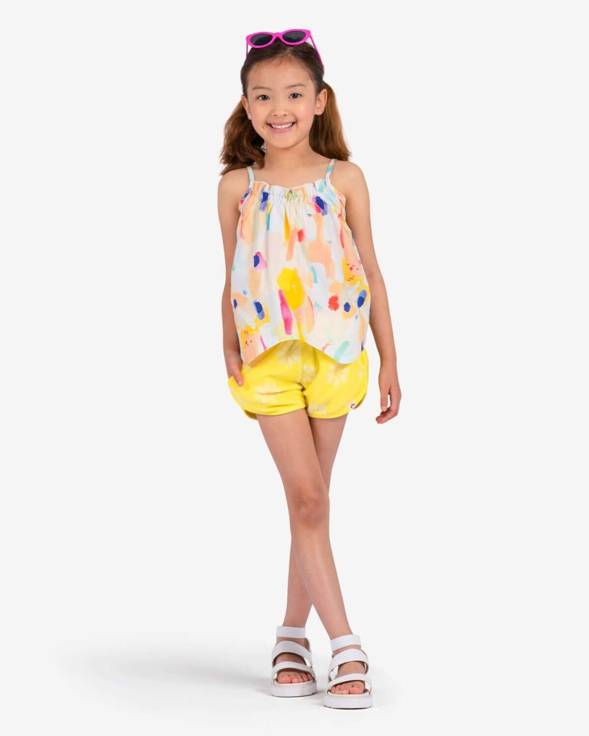 Summer Daisy Sierra Terry Shorts