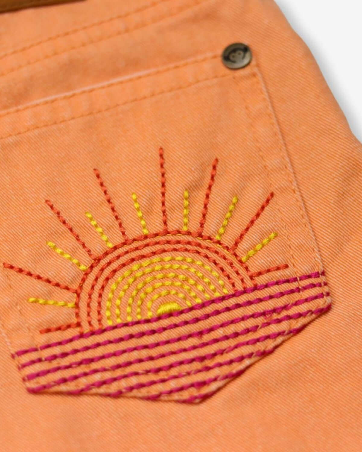 Sunburst Orange Rhodes Shorts