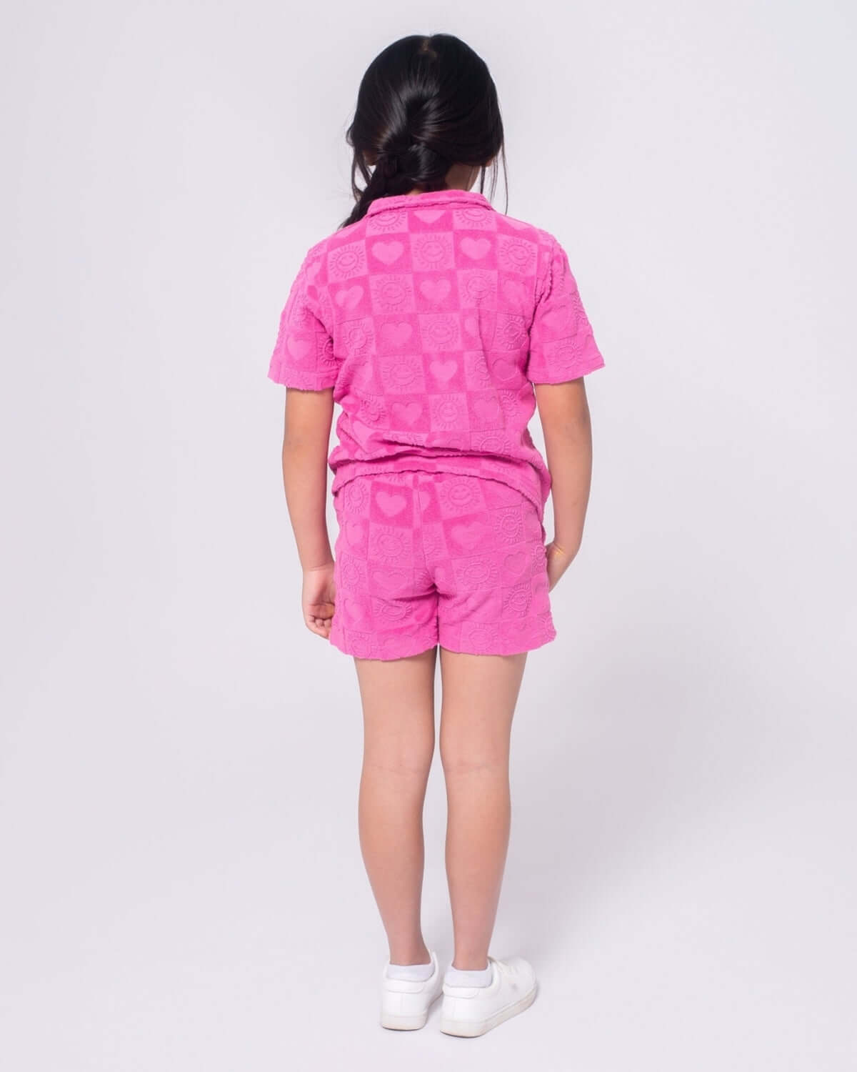 Sunny Check Resort Terry Shorts