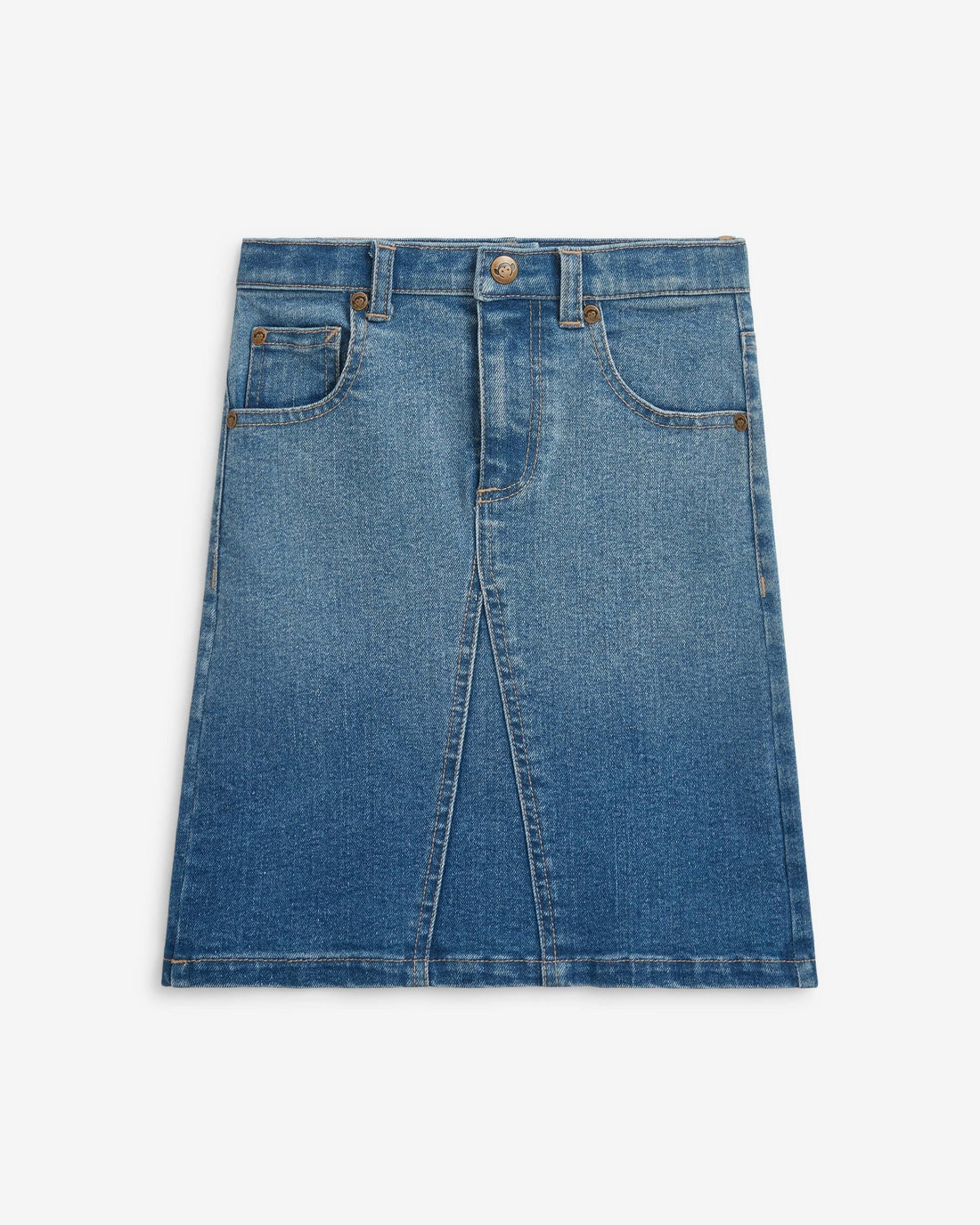 Midi Denim Skirt