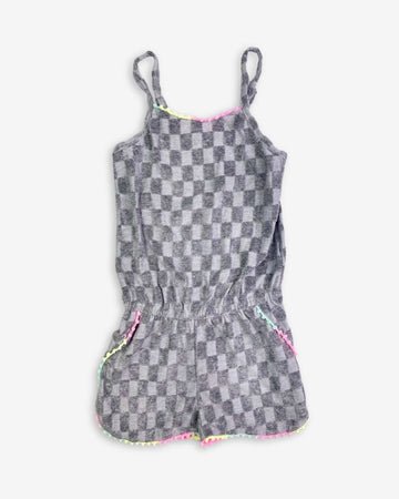 Grey Novia Romper