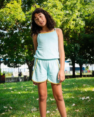 Aqua Novia Romper