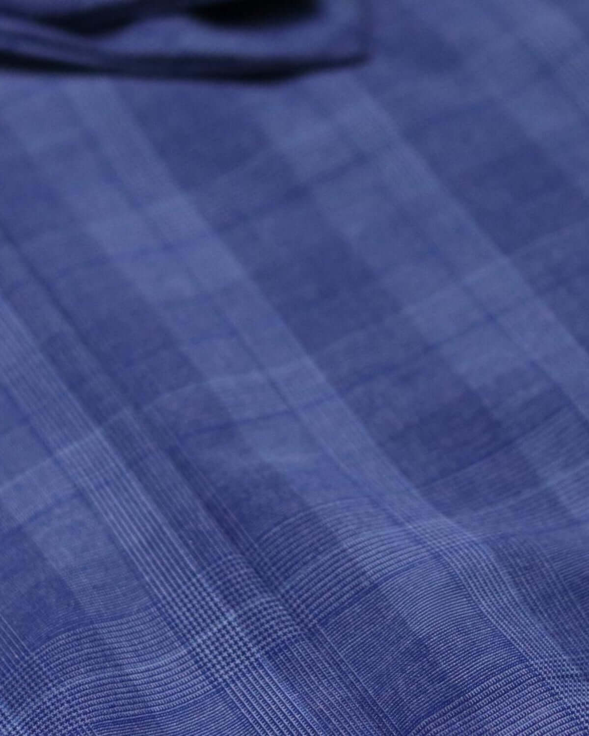 Indigo Glen Plaid Lulu Bow Dress