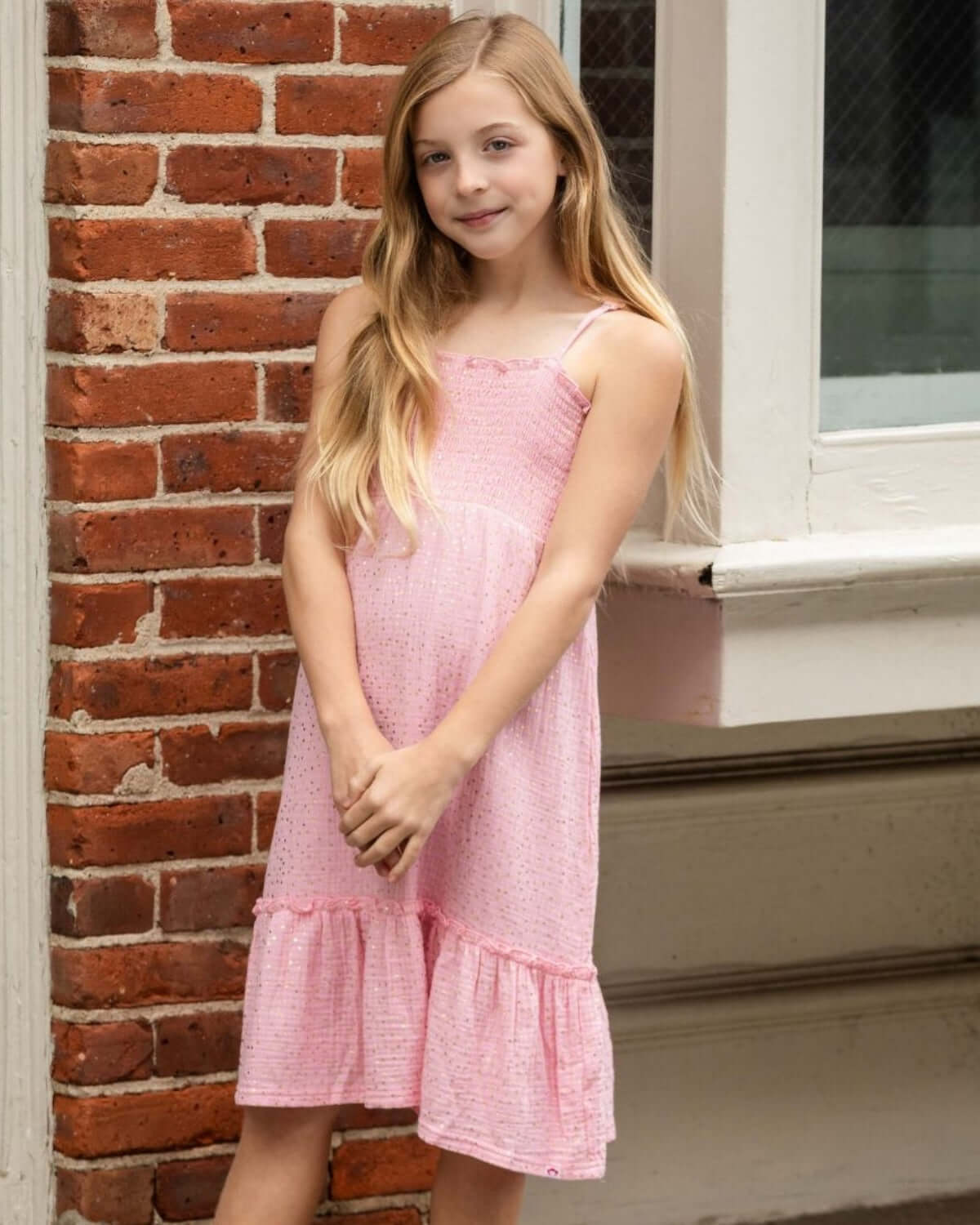 Pink Gold Madison Dress