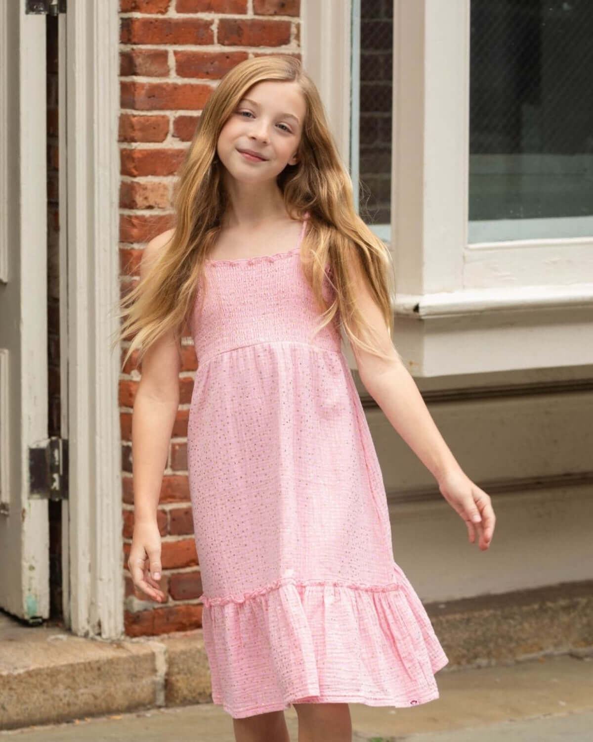 Pink Gold Madison Dress
