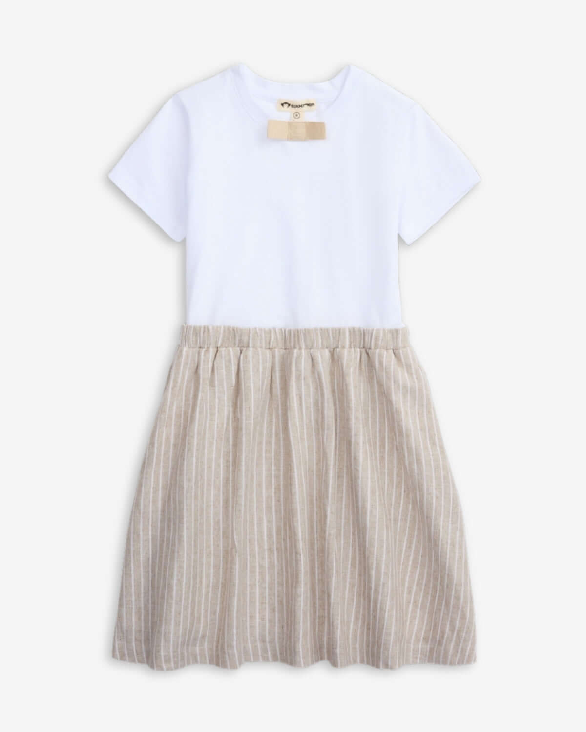 Sand Stripe Savanna T-Shirt Dress